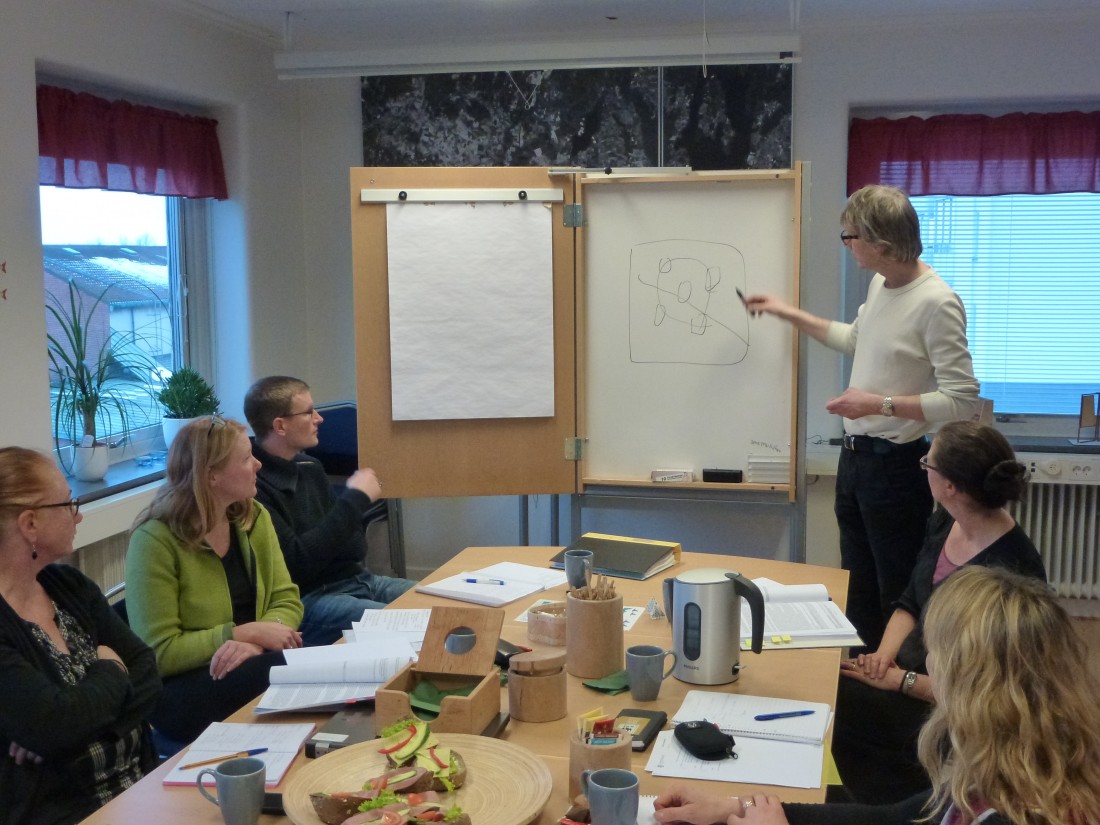 Pål-Axel Olsson från Lunds universitet presenterar metoder för uppföljning